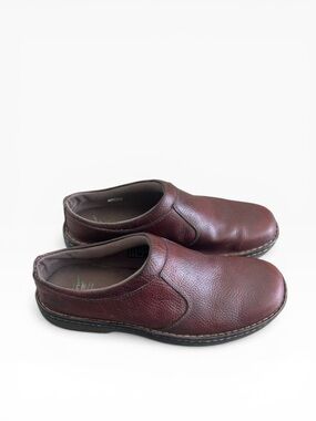 Dr. Martens Newbury Industrial Slip On Mules Brown Size 11